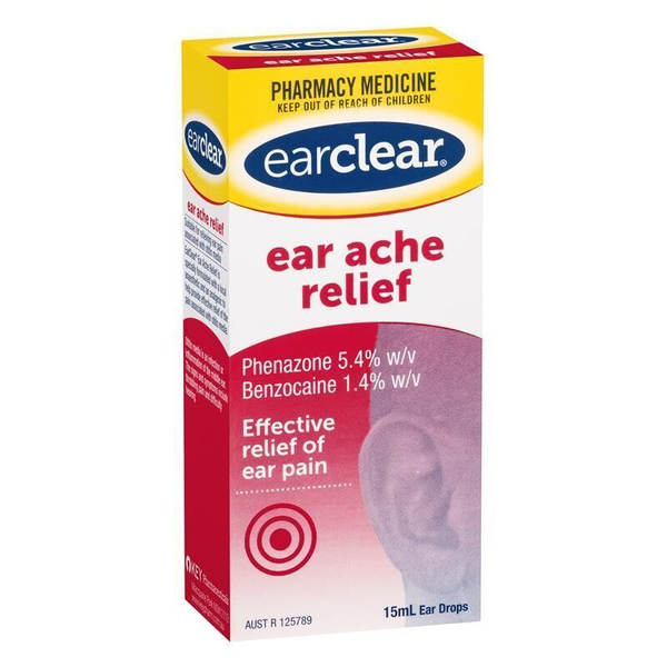 EarClear Ear Ache Relief 15ml