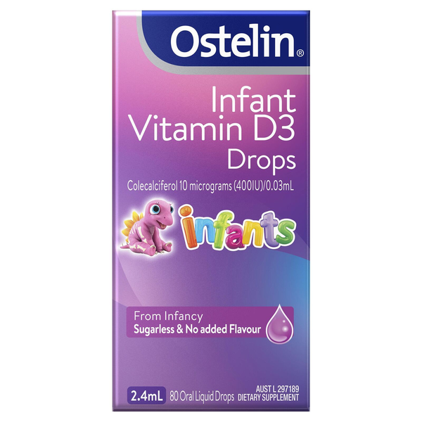 Ostelin Infant Vitamin D3 Drops 2.4ml