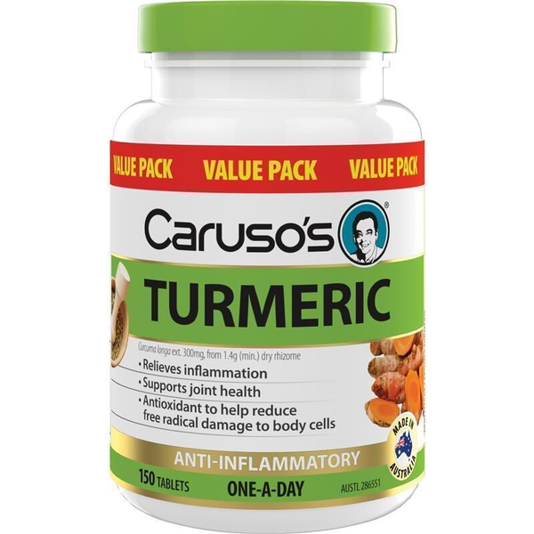 Caruso's Turmeric 150 Tablets