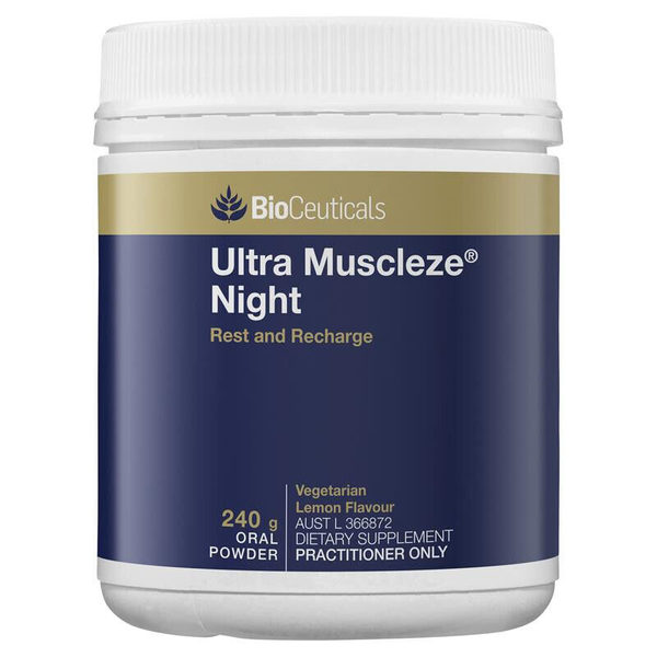 BioCeuticals Ultra Muscleze Night 240g Oral Powder