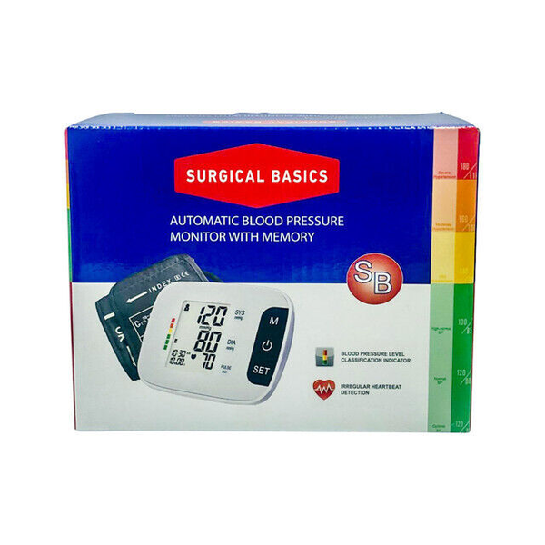 Surgical Basics Automatic Blood Pressure Monitor With Memory