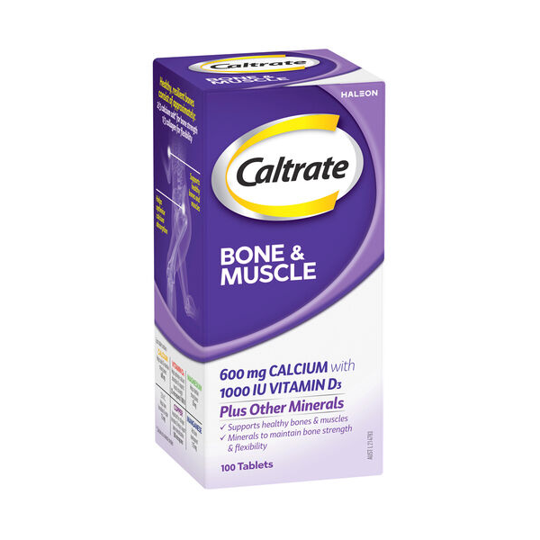 Caltrate Bone &amp; Muscle 100 Tablets