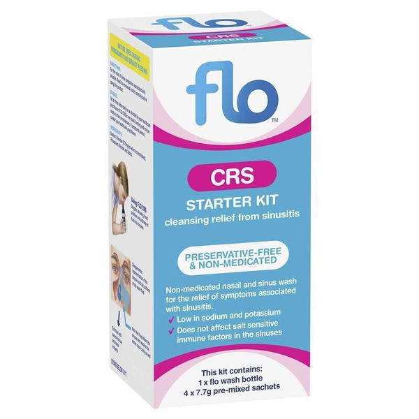 Flo CRS Starter Kit Bottle + 4 Sachets