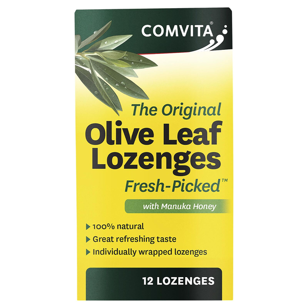 Comvita The Original Olive Leaf Lozenges 12 Lozenges