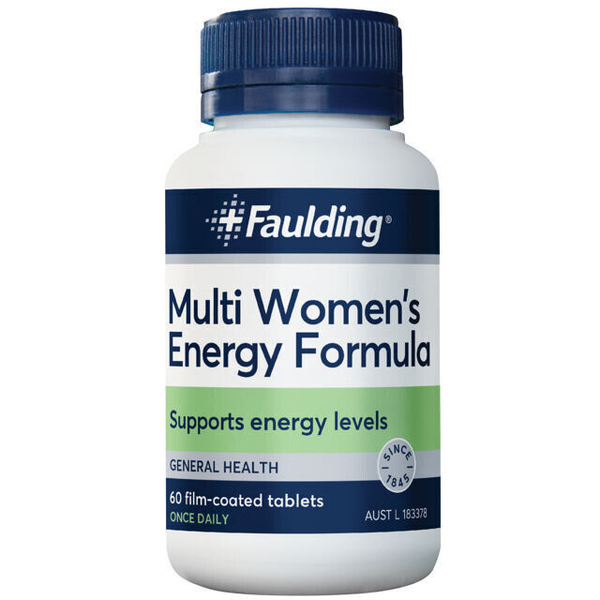 Faulding Multi Womens Energy Formula 60 Tablets
