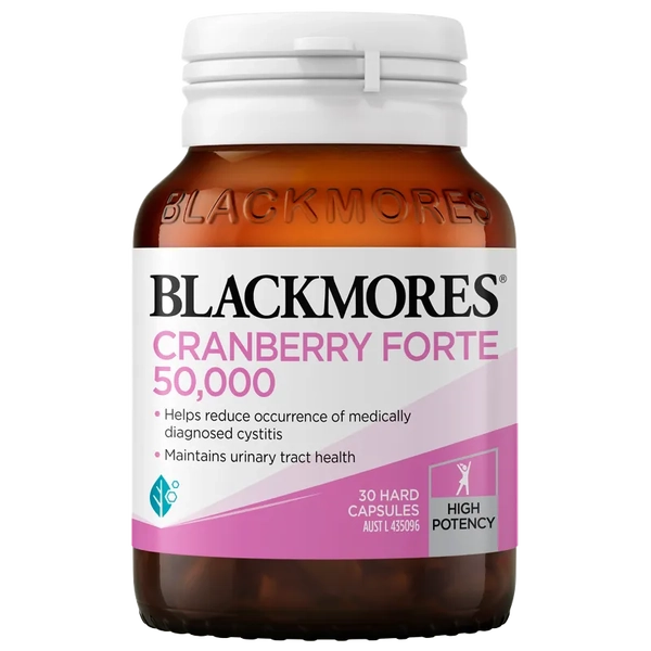 Blackmores Cranberry Forte 50,000mg 30 Capsules