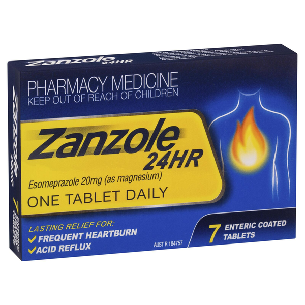 Zanzole 24HR 20mg 7 Tablets