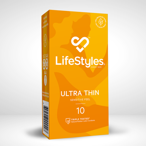 LifeStyles ULTRA THIN Sensitive Feel 10 Condoms