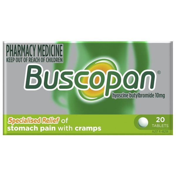 Buscopan 20 Tablets