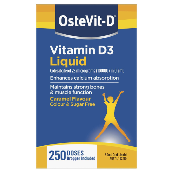 OsteVit-D Vitamin D3 1000IU Liquid 50ml
