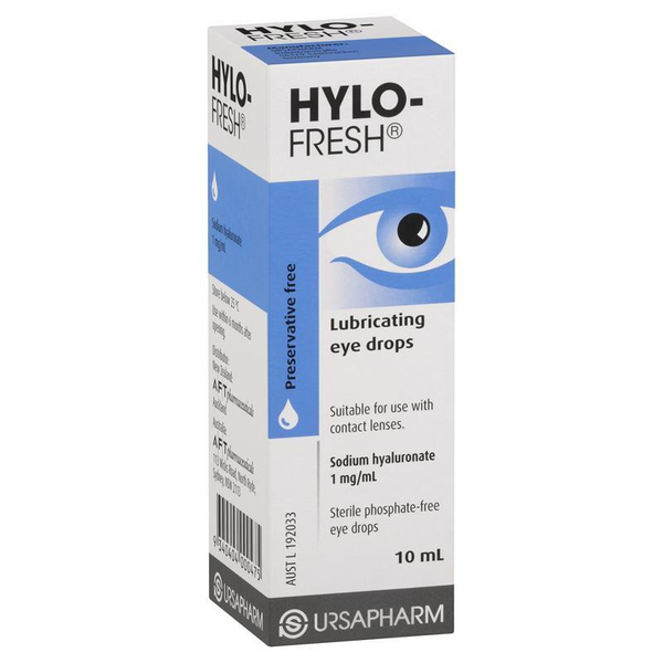 Hylo-Fresh 1 mg/ml Lubricating Eye Drops 10ml