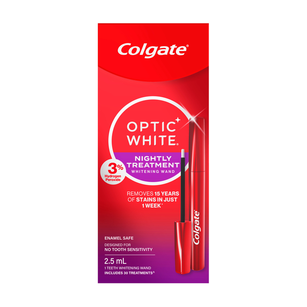 Colgate Optic White Nightly Treatment Wand 2.5ml