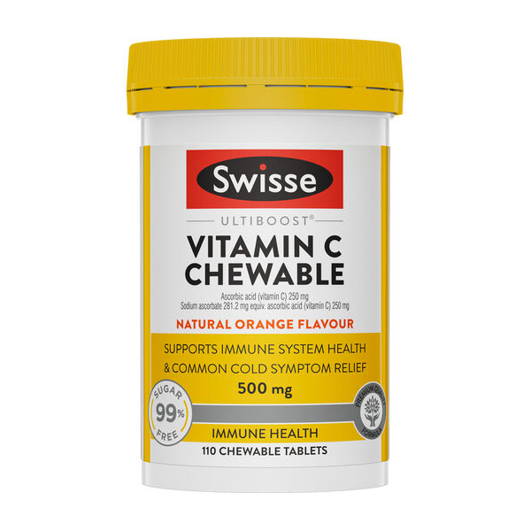Swisse Ultiboost Vitamin C 110 Chewable Tablets