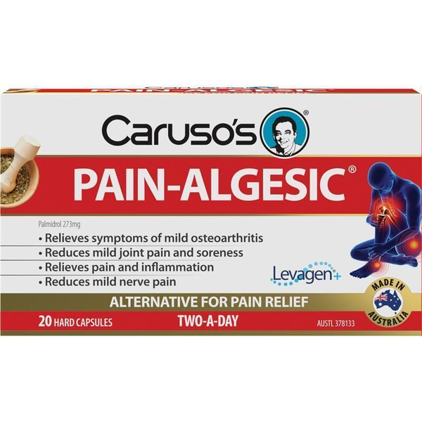 Caruso's Pain Algesic 20 Capsules