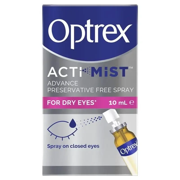 Optrex Actimist Advance Dry Eyes Spray 10ml