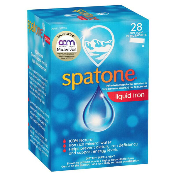 Spatone Liquid Iron Original Flavour 28 x 25ml Oral Liquid Sachets