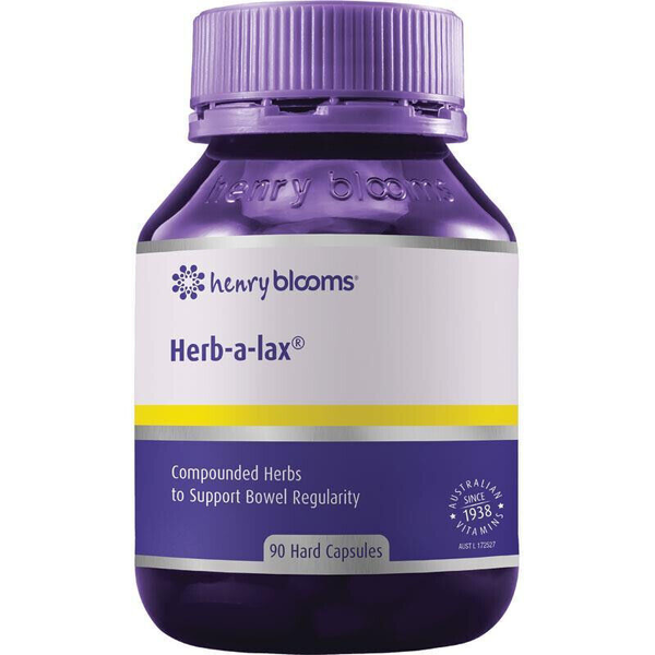 Henry Blooms Herb-a-lax 90 Capsules