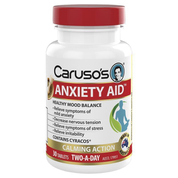 Caruso's Anxiety Aid 30 Tablets