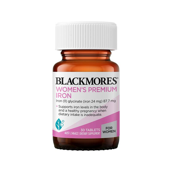 Blackmores Women's Premium Iron 30 Tablets