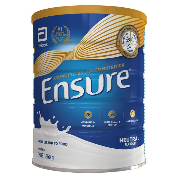 Ensure Powder 850g Neutral Flavour