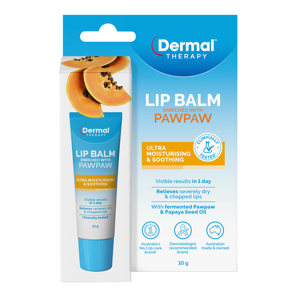 Dermal Therapy Lip Balm Paw Paw 10g