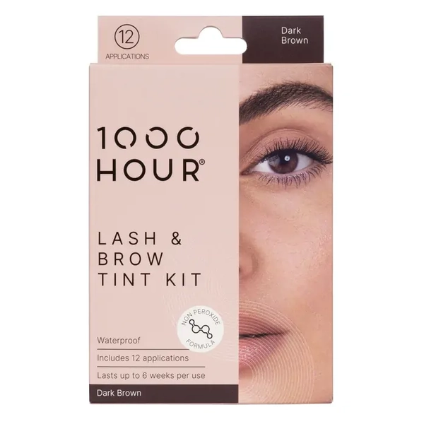 1000 Hour Lash &amp; Brow Tint Kit - Dark Brown