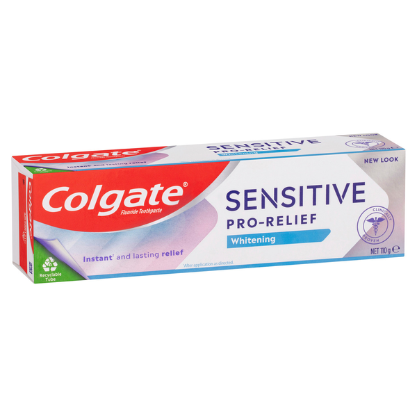 Colgate Sensitive Pro Relief Whitening Toothpaste 110g