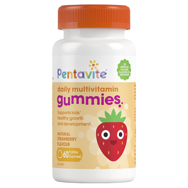 Pentavite Daily Multivitamin Gummies 60 Pastilles