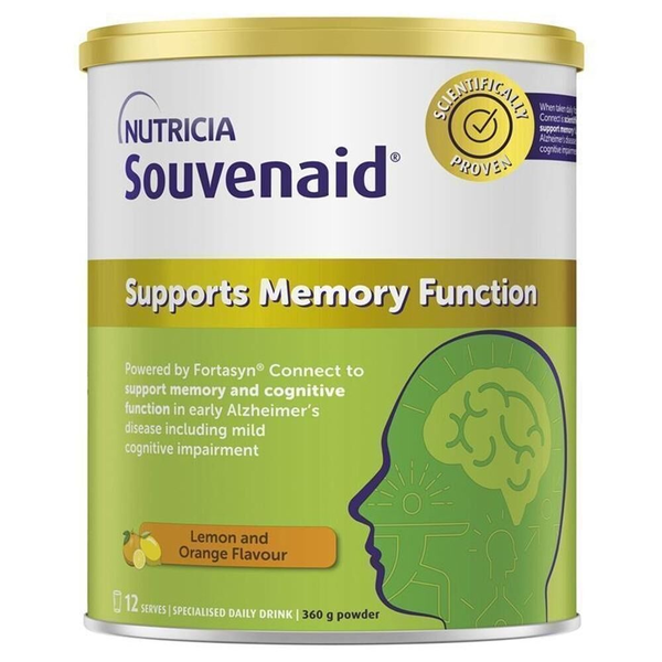Souvenaid Powder Lemon &amp; Orange Flavour 360gm