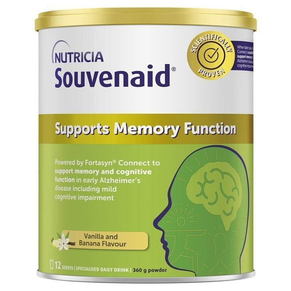 Souvenaid Powder Vanilla &amp; Banana Flavour 360gm
