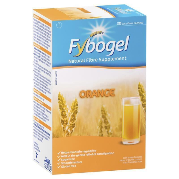 Fybogel Natural Fibre Supplement Orange 30 Sachets