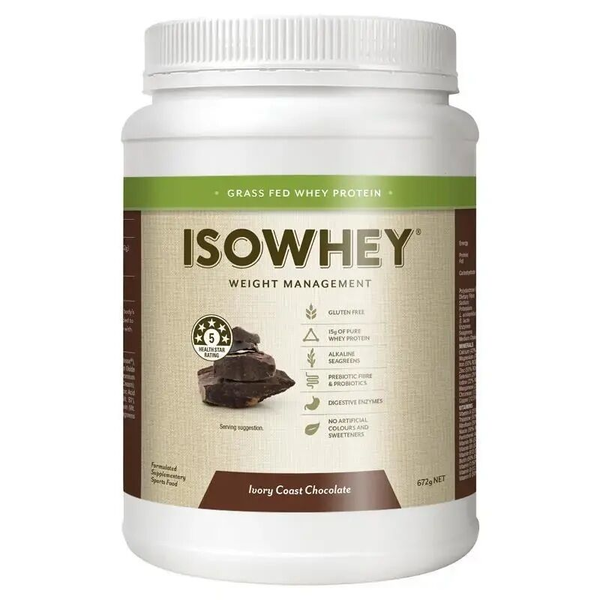 Isowhey Weight Management 672g Ivory Coast Chocolate