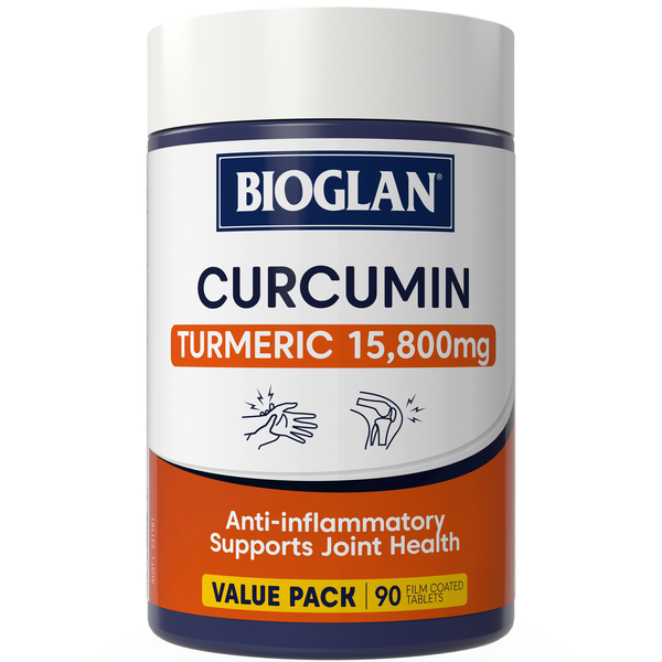 Bioglan Curcumin Turmeric 15,800mg 90 Tablets