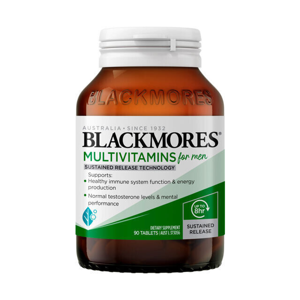 Blackmores Multivitamins For Men Sustained Release Technology 90 Tablets