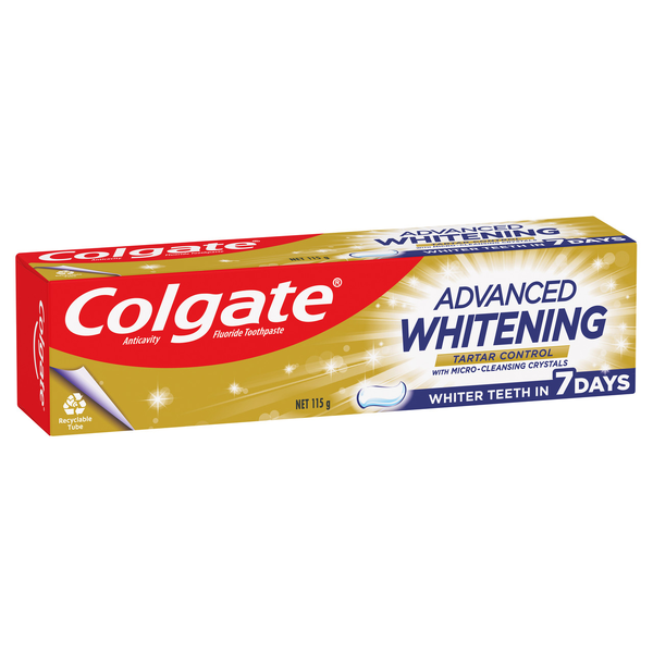 Colgate Advanced Whitening Tartar Control Toothpaste 115g