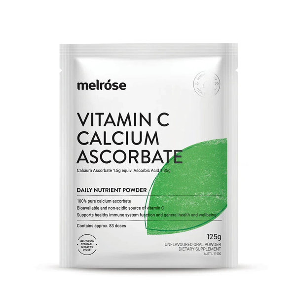 Melrose Vitamin C Calcium Ascorbate 125g