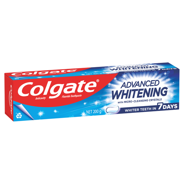 Colgate Advanced Whitening Toothpaste 200g
