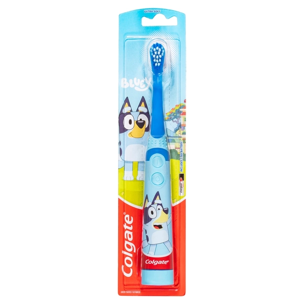 Colgate Kids Bluey Extra Soft Powered Toothbrush 1 Pack