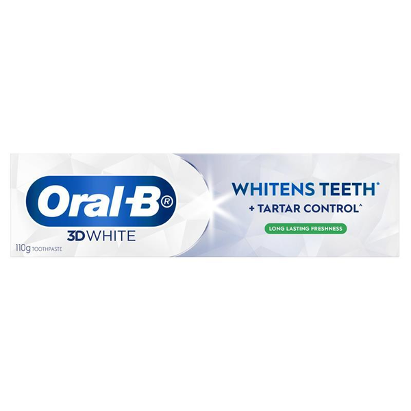 Oral B 3D White Long Lasting Freshness Toothpaste 110g