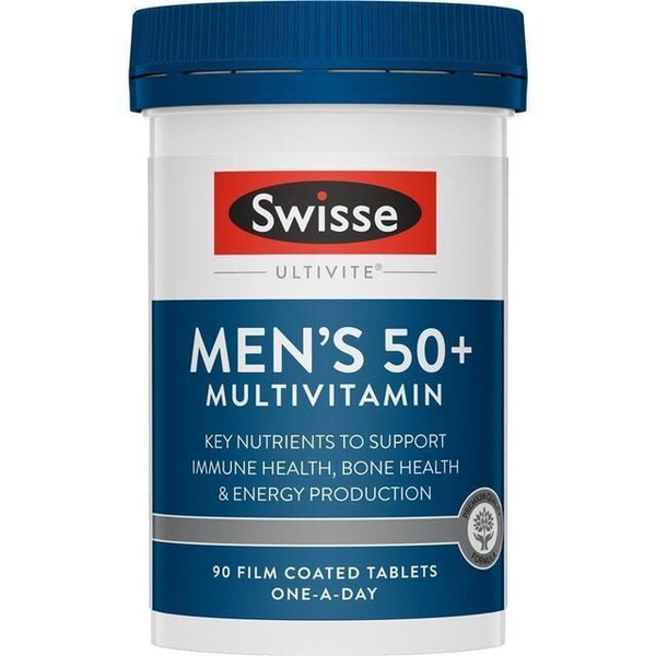 Swisse Ultivite Men's 50+ Multivitamin 90 Tablets