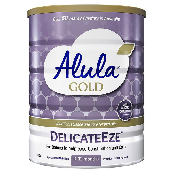 Alula Gold DelicateEze Premium Infant Formula 0-12 Months 850g