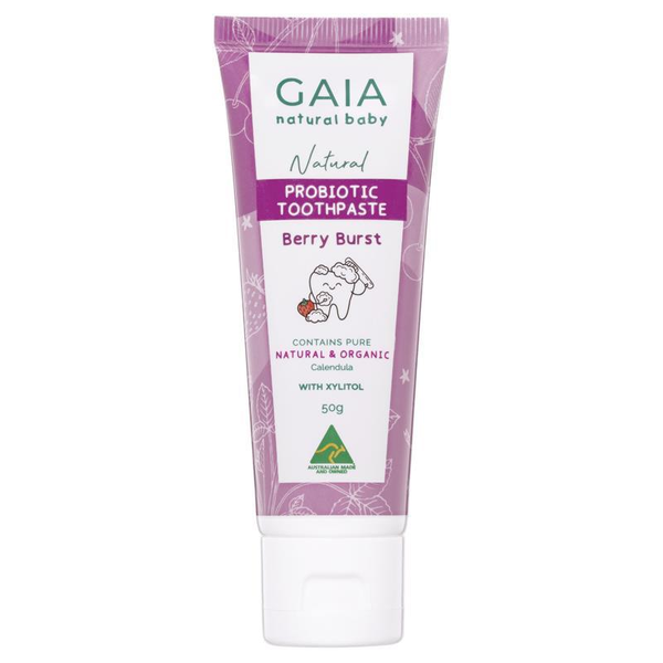 Gaia Natural Baby Probiotic Berry Burst Toothpaste 50g