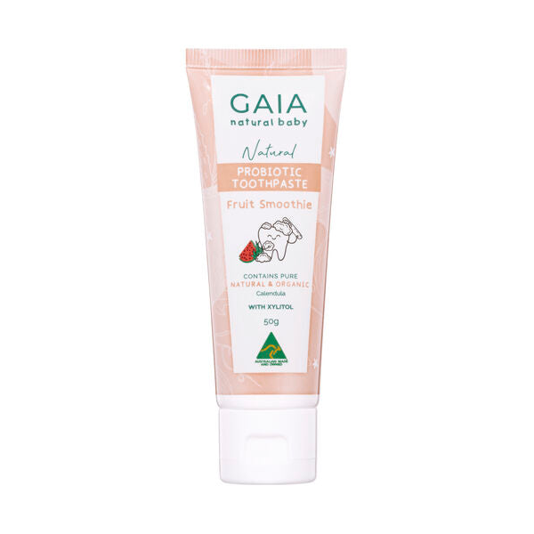 Gaia Natural Baby Probiotic Fruit Smoothie Toothpaste 50g