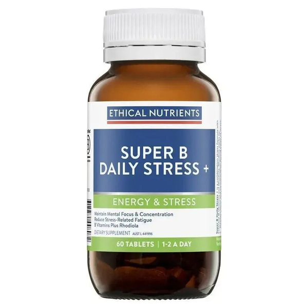 Ethical Nutrients Super B Daily Stress + 30 Tablets