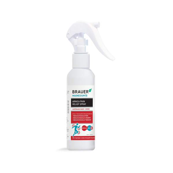 Brauer Magnesium + Arnica Pain Relief Spray 100ml