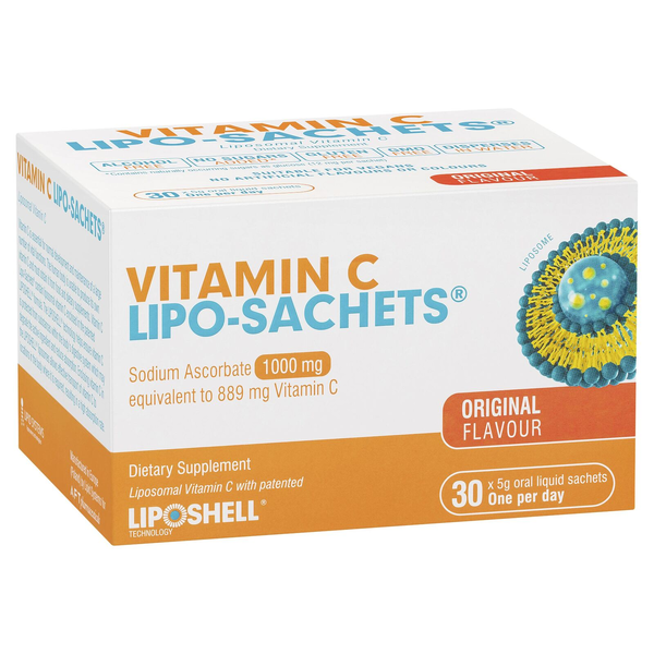 Vitamin C Lipo-Sachets Original Flavour 30 Sachets