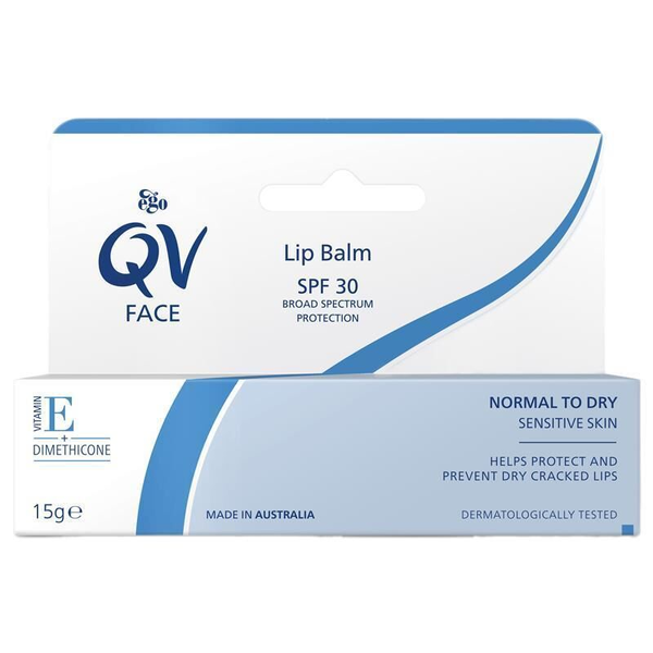 Ego Qv Face Lip Balm SPF30 15g