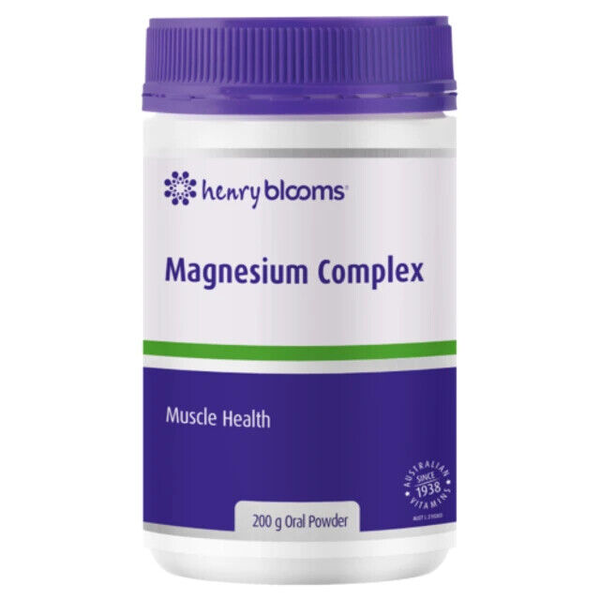 Henry Blooms Magnesium Complex 200g Powder
