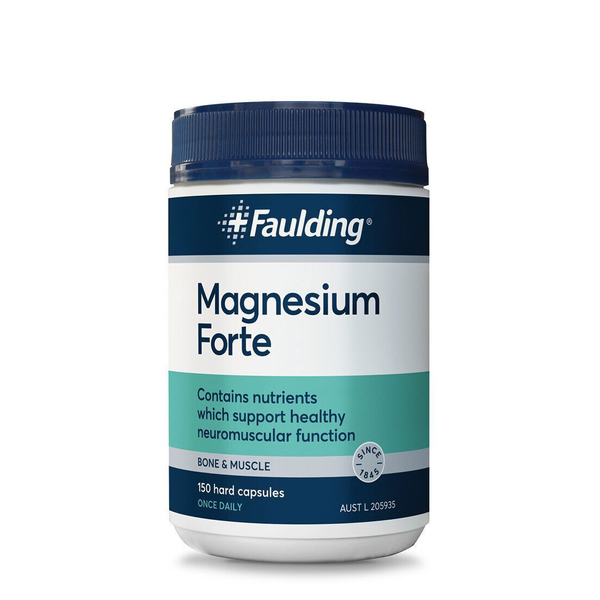 Faulding Magnesium Forte 150 Hard Capsules