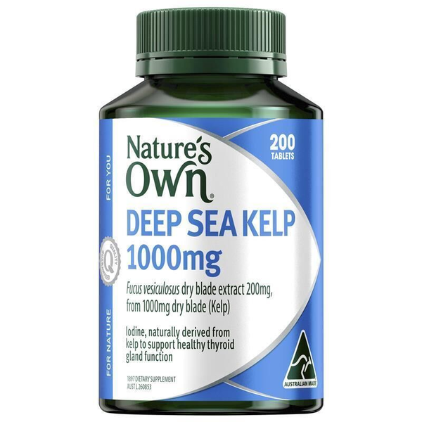 Nature's Own Deep Sea Kelp 1000mg 200 Tablets